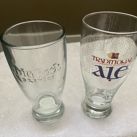 Big Rock Beer Glasses - Picture 4 of 4